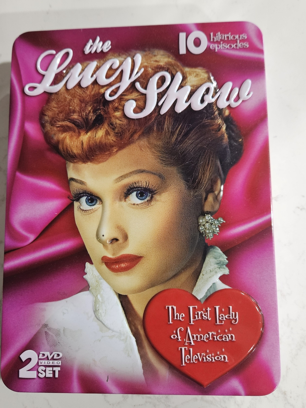 The Lucy Show DVD Set - Pink Cover One DVD Hasn't Been Open